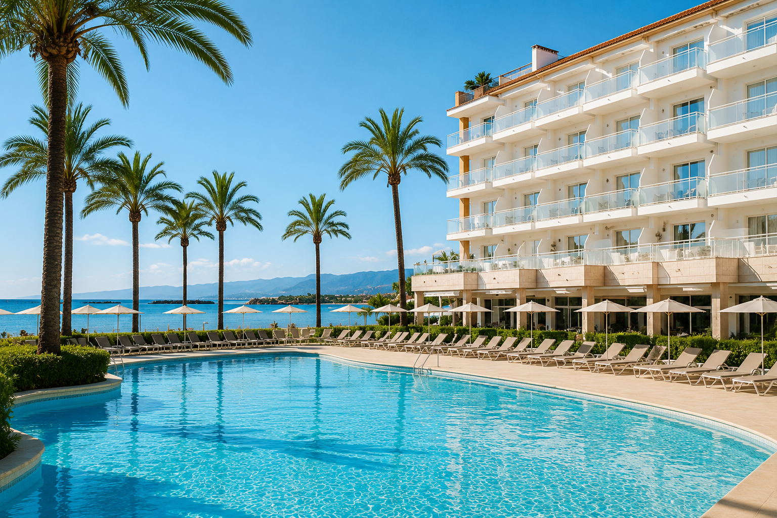 Beispiel einer Strandunterkunft auf Mallorca